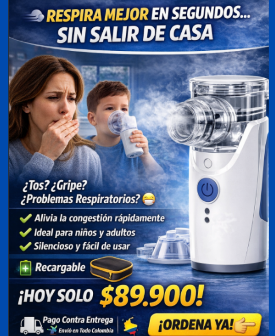 NEBULIZADOR PORTATIL PRO